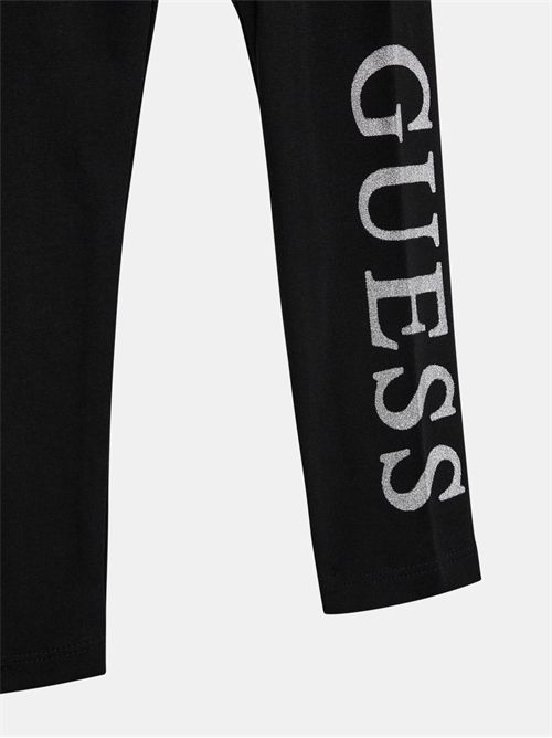 leggings bambina nero GUESS | K3YB01K82K0/JBLK